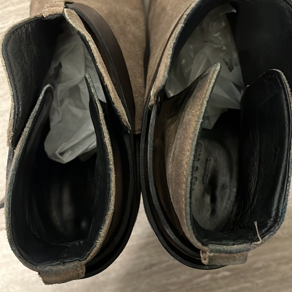 Rag & Bone ‘Harrow’ Distressed Suede Ankle Boot - Picture 9 of 9